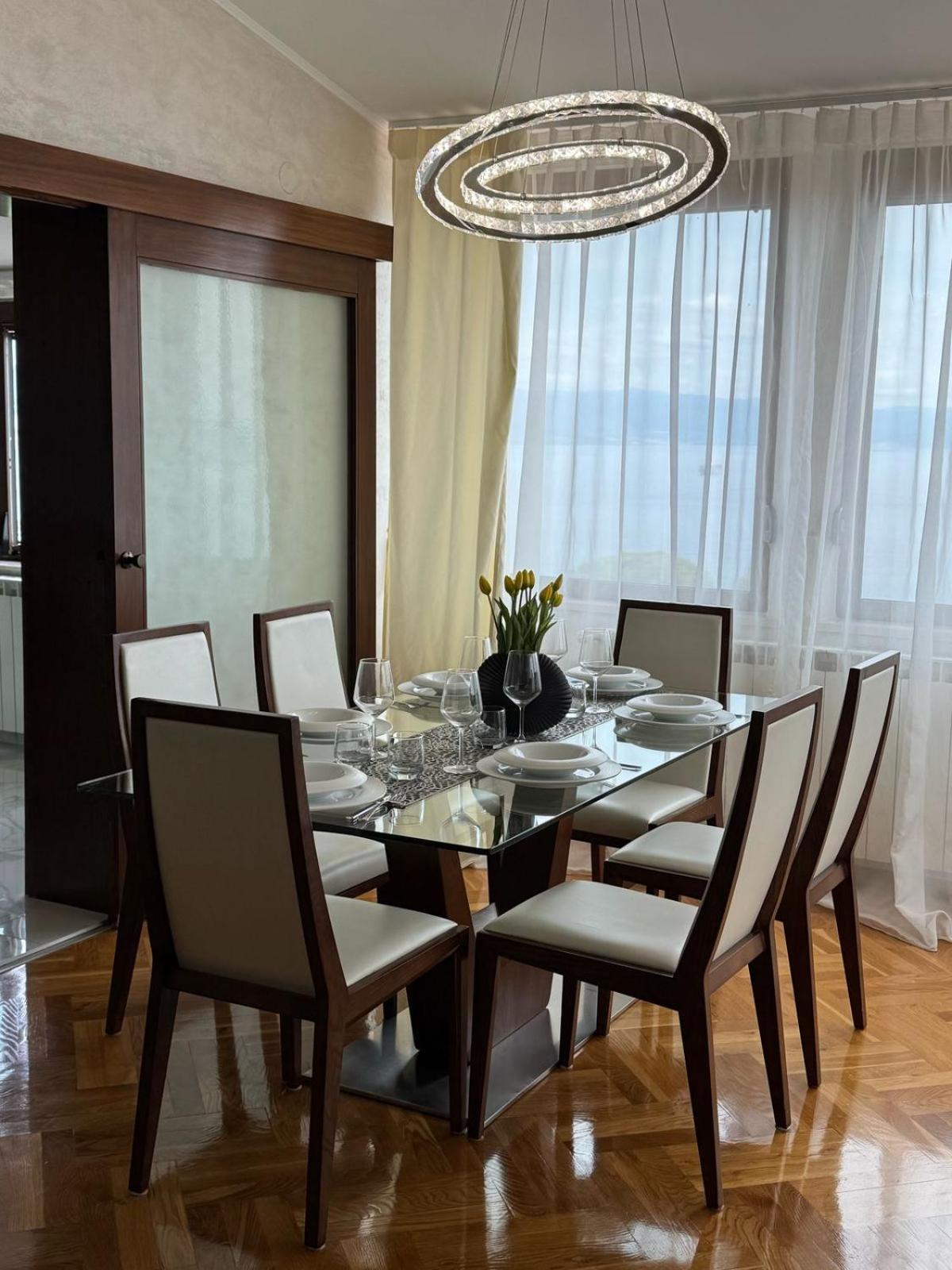 Villa Adriatic, Apartment Enio With Swimming Pool, Panoramic Sew View, Free Parking Ičići Exterior foto